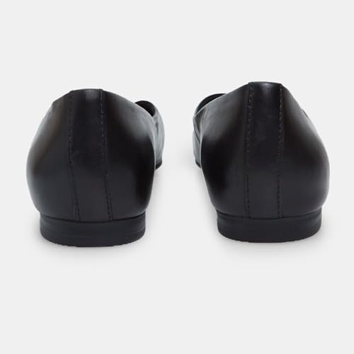 Bata ballerines cuir femme bout allongé confort