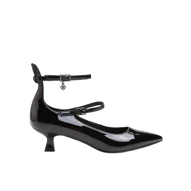 Bata Red Label Mary Janes Femme Rouge Talon 4 cm