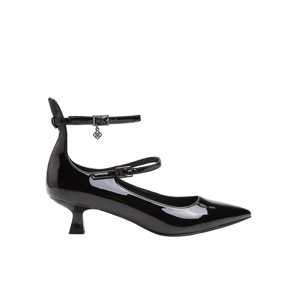 Bata Red Label Mary Janes Femme Rouge Talon 4 cm