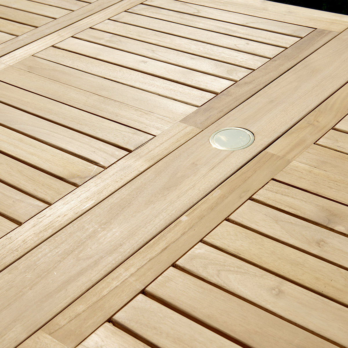 Berah Getah Jardin table jardin teck ovale extensible 10/12 pers
