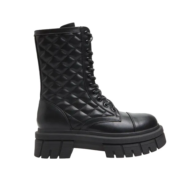 Bata Bottines Femme Matelassée Boots Hiver Confortable