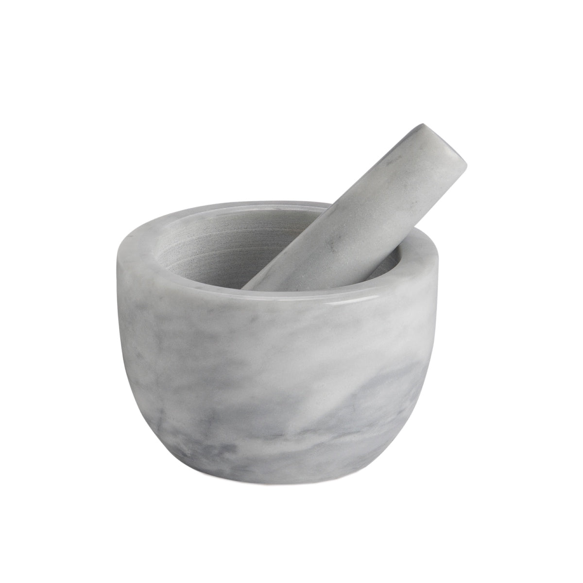 Andrea House Cocina mortier marbre blanc avec pilon