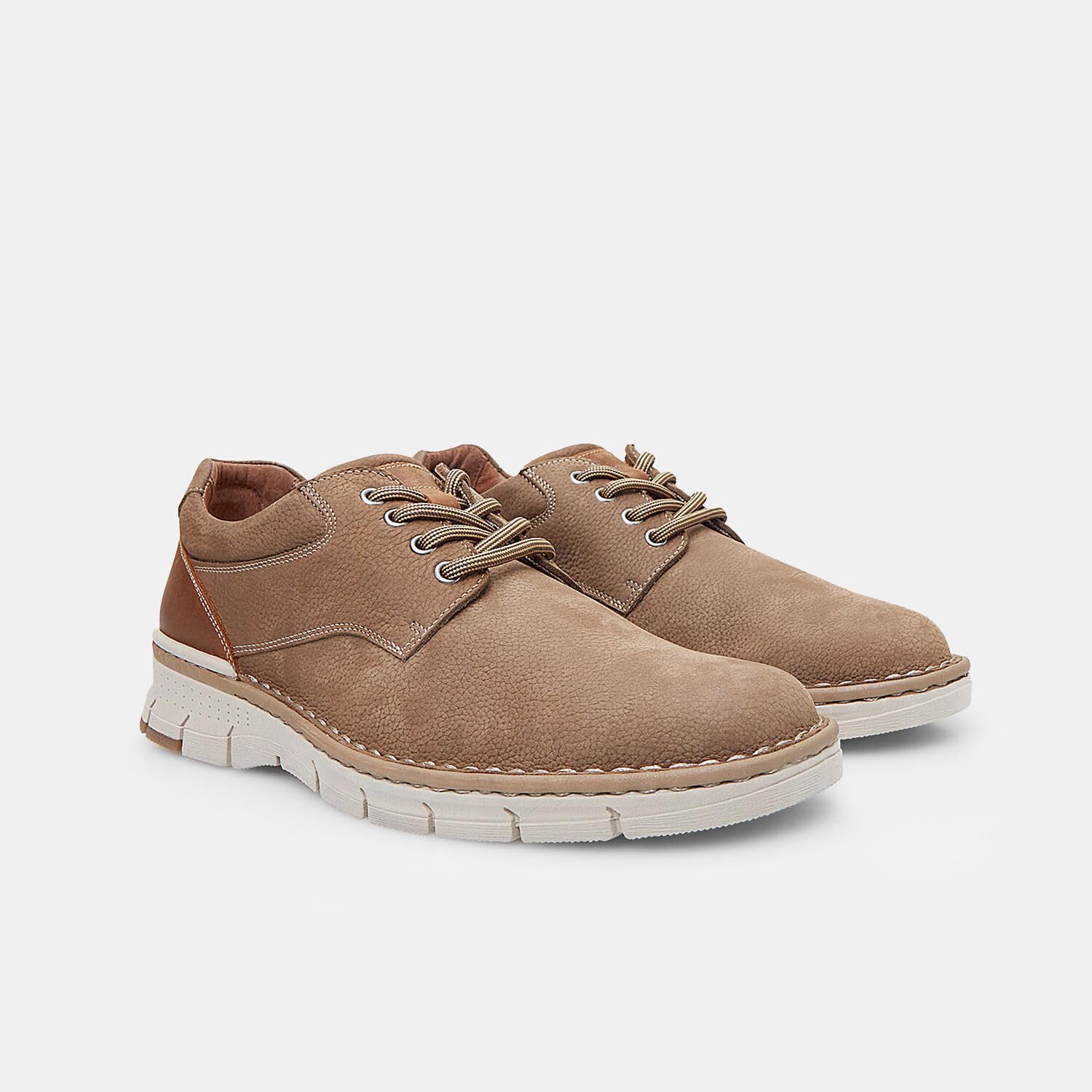Bata Chaussures à lacets nubuck homme confort ville