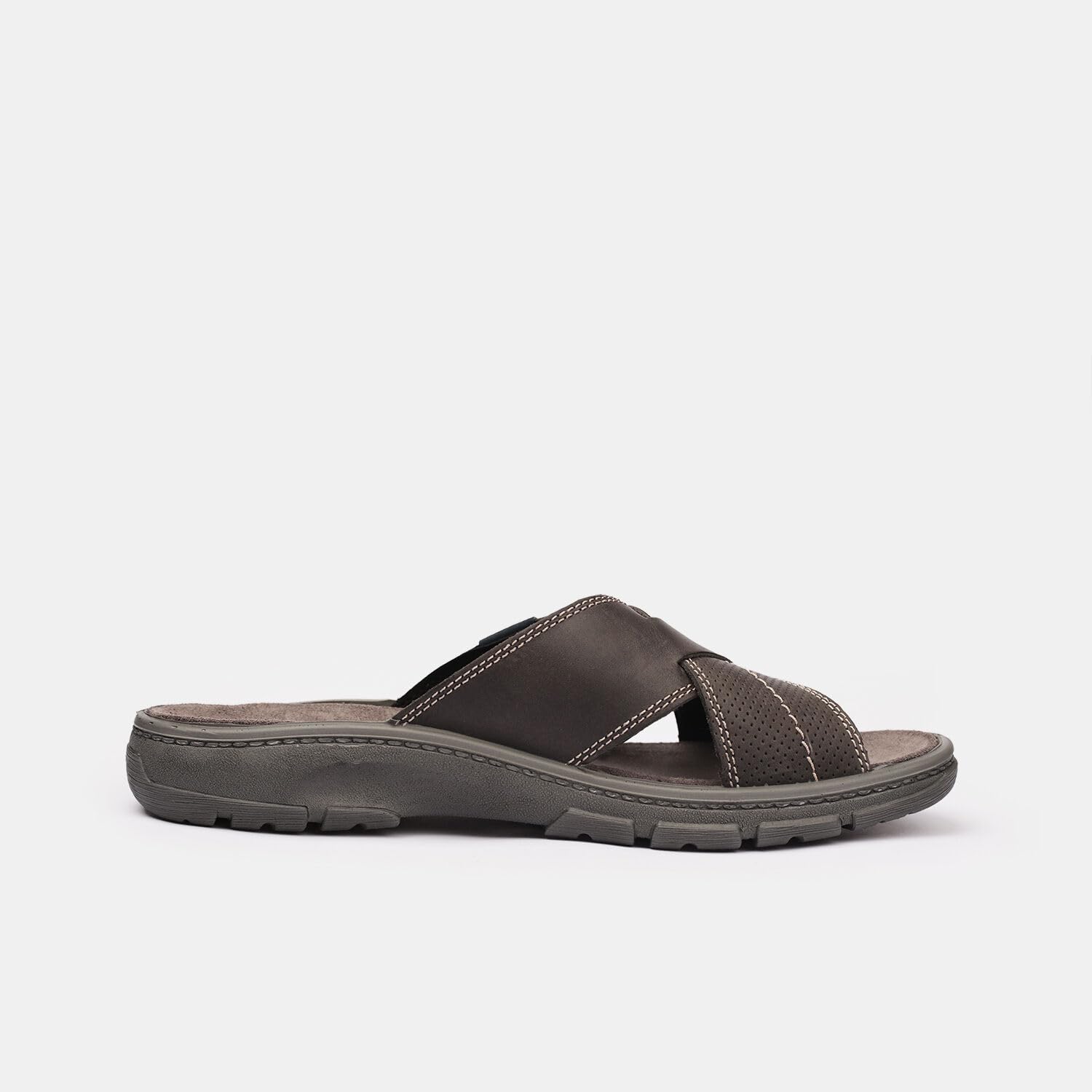 Weinbrenner mules homme cuir confort