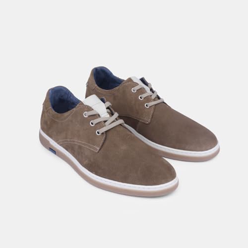 Bata Chaussures à lacets homme derbies suède classiques