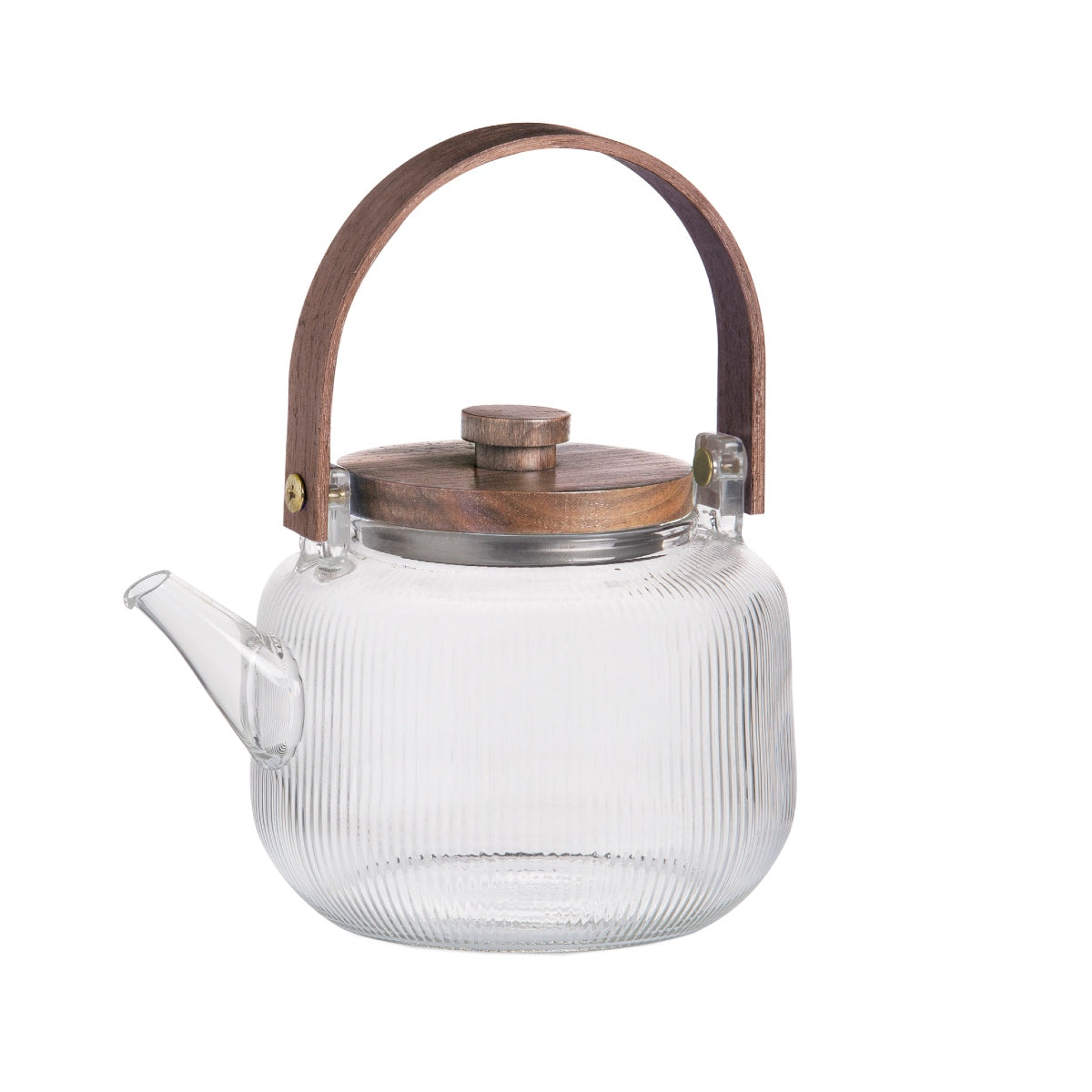 Andrea House Cocina thière verre bois 1 litre
