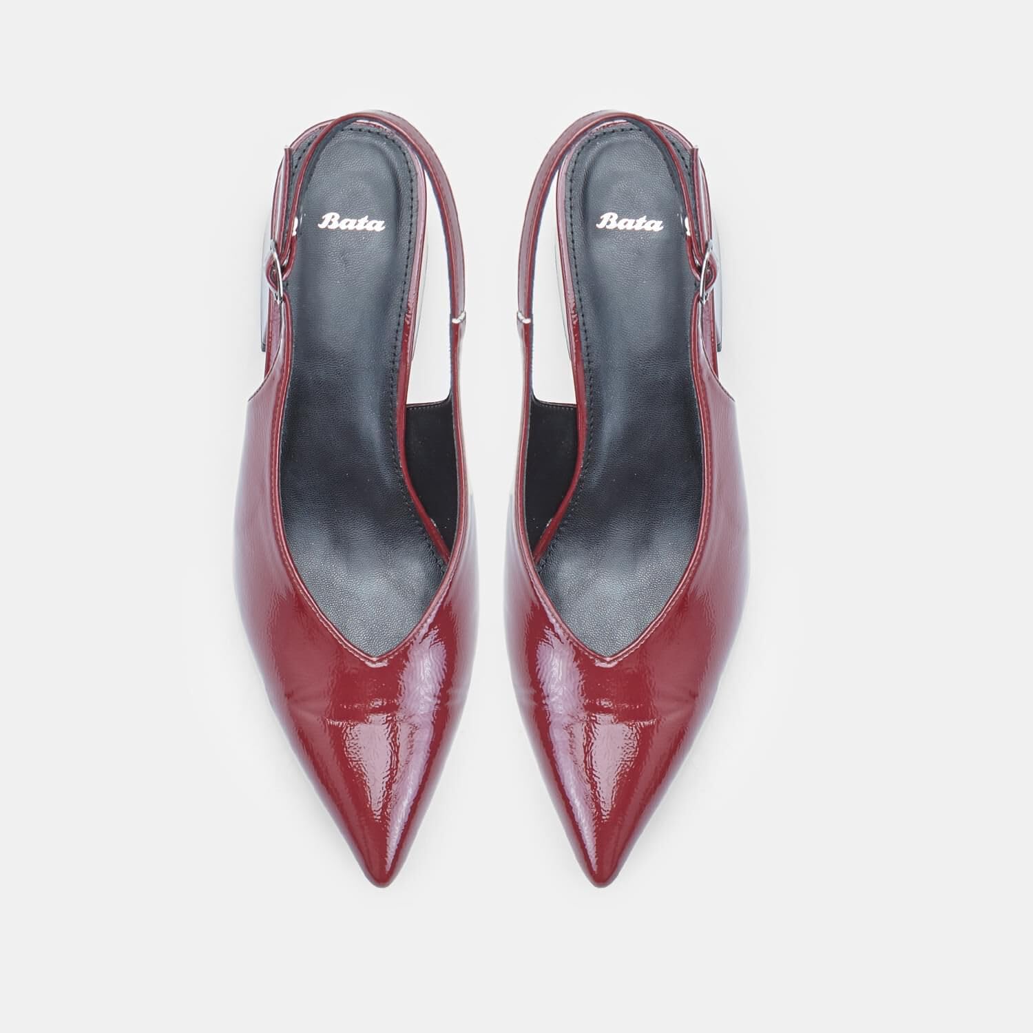 Bata Chaussures à talons Slingback bordeaux 36 EU femme