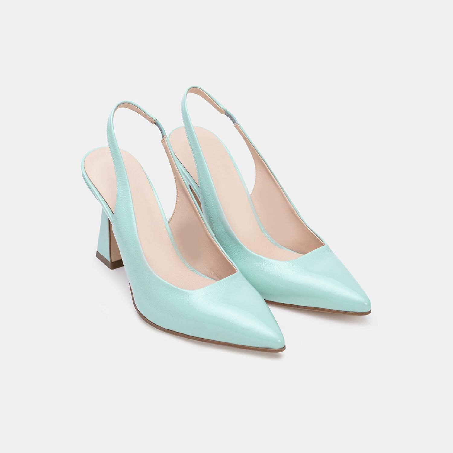 Bata Slingbacks Cuir Femme Talon 10 cm