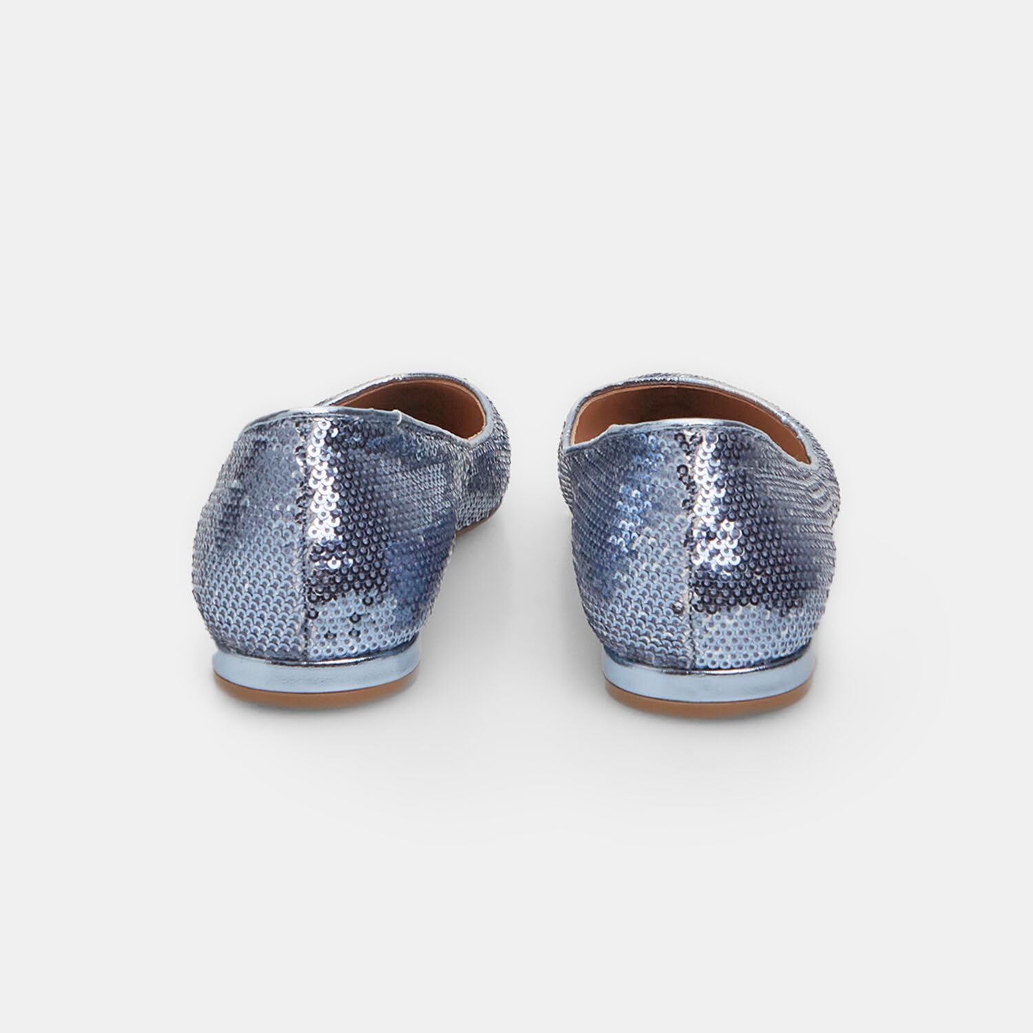 Bata Ballerines paillettes ballerines femme bleu 40 EU bout allongé