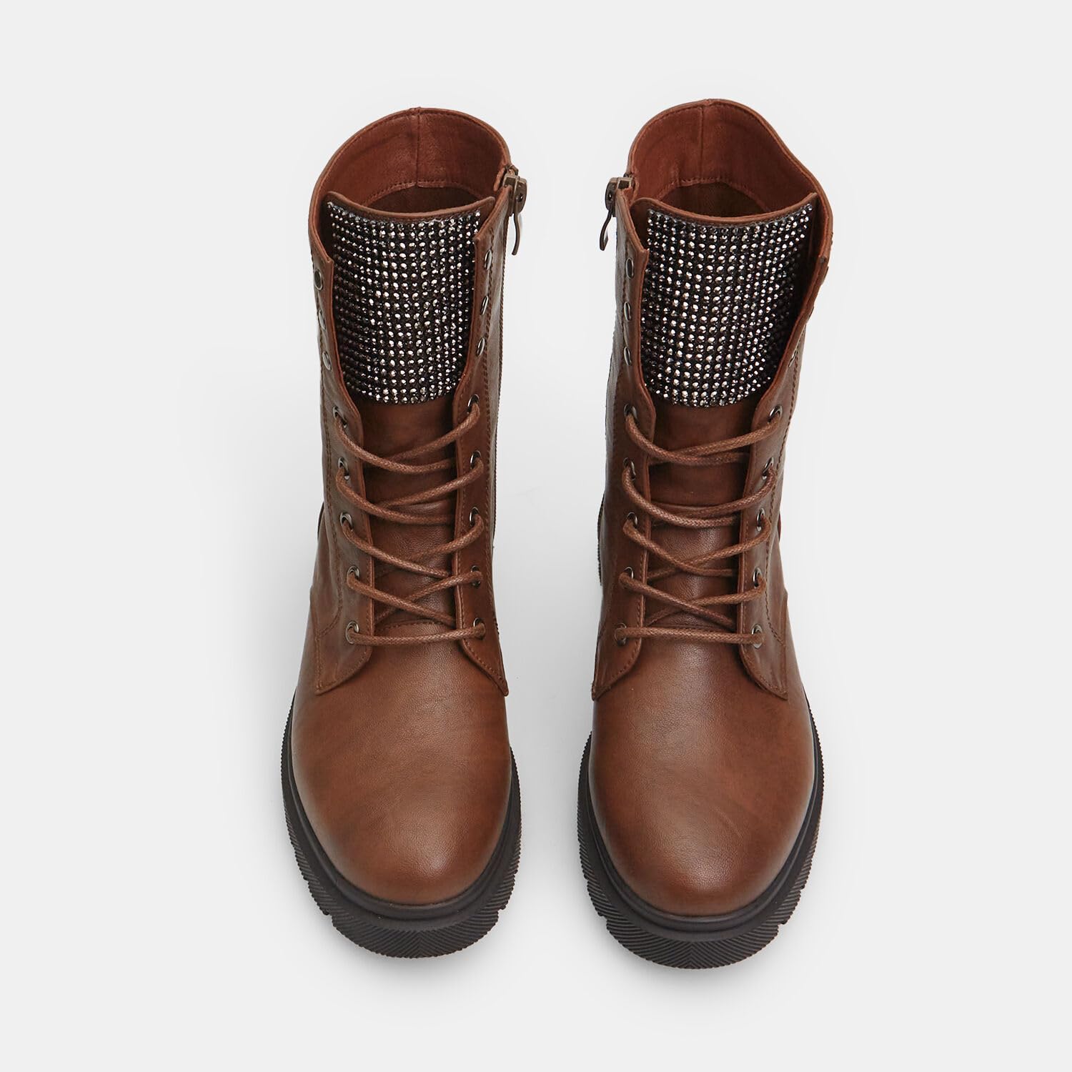 Bata bottines femme montantes à lacets ville