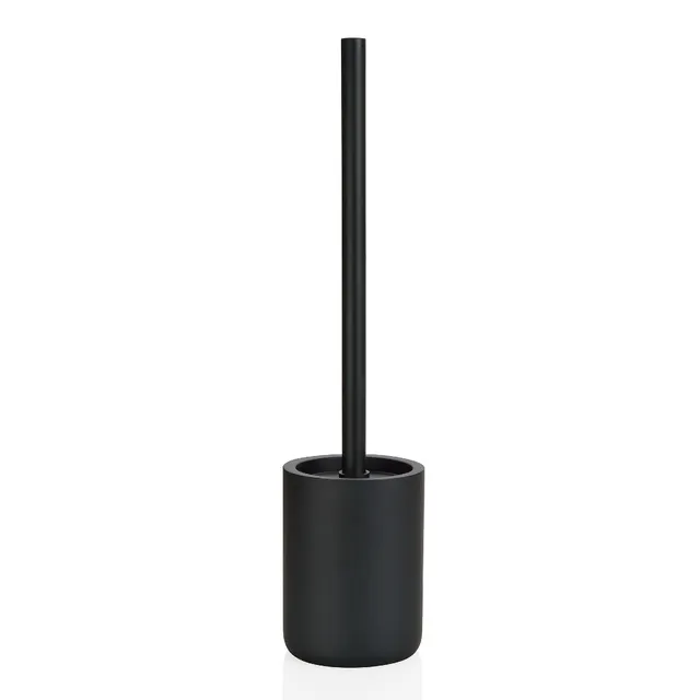 Andrea House Baño brosse WC noire plastique