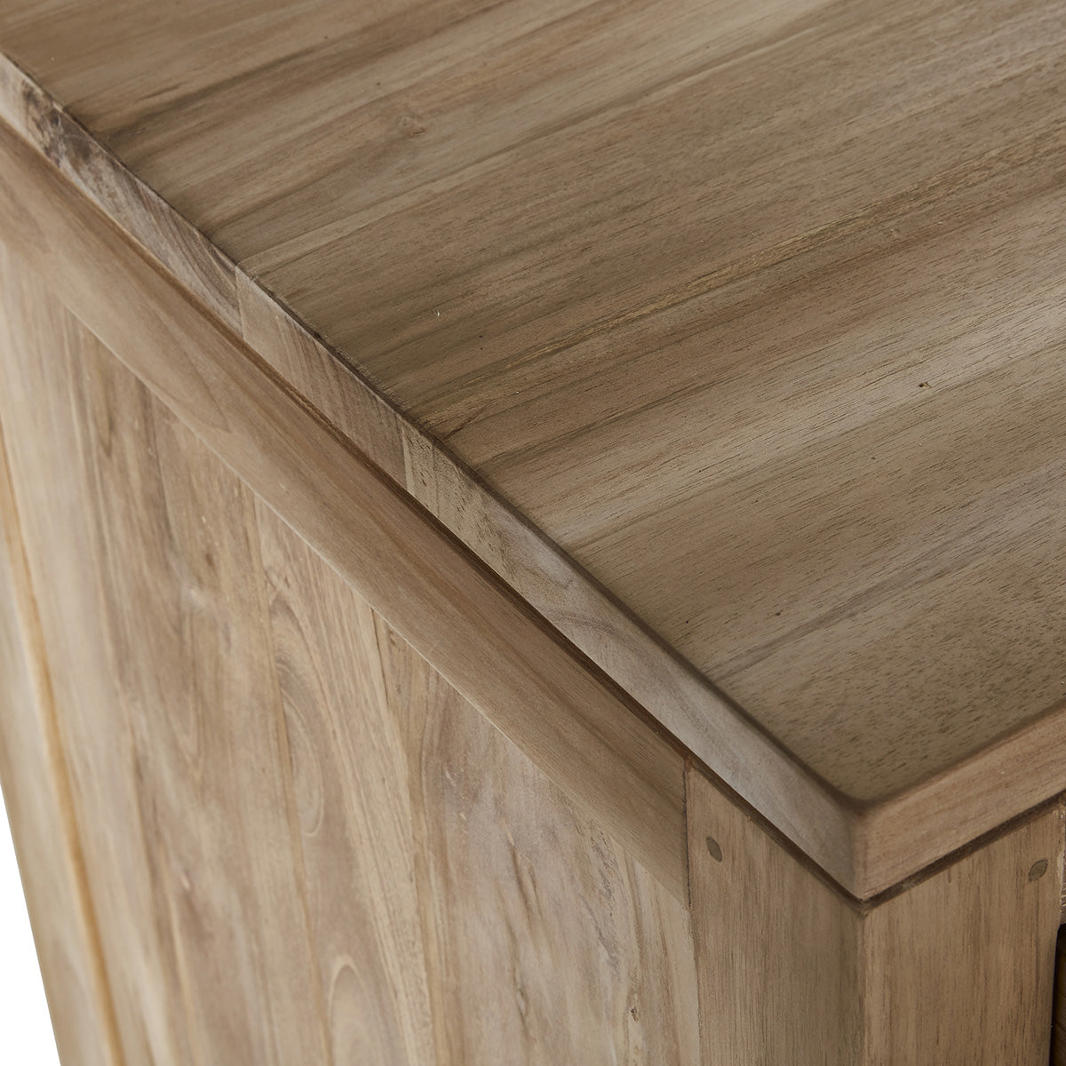 Berah Getah ALDO buffet teck massif 120 cm 6 tiroirs