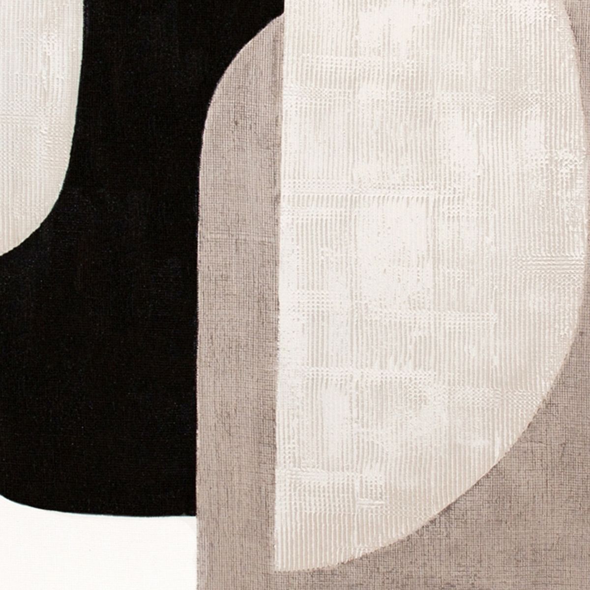 Andrea House Arusha tableau abstrait beige 80x100 cm