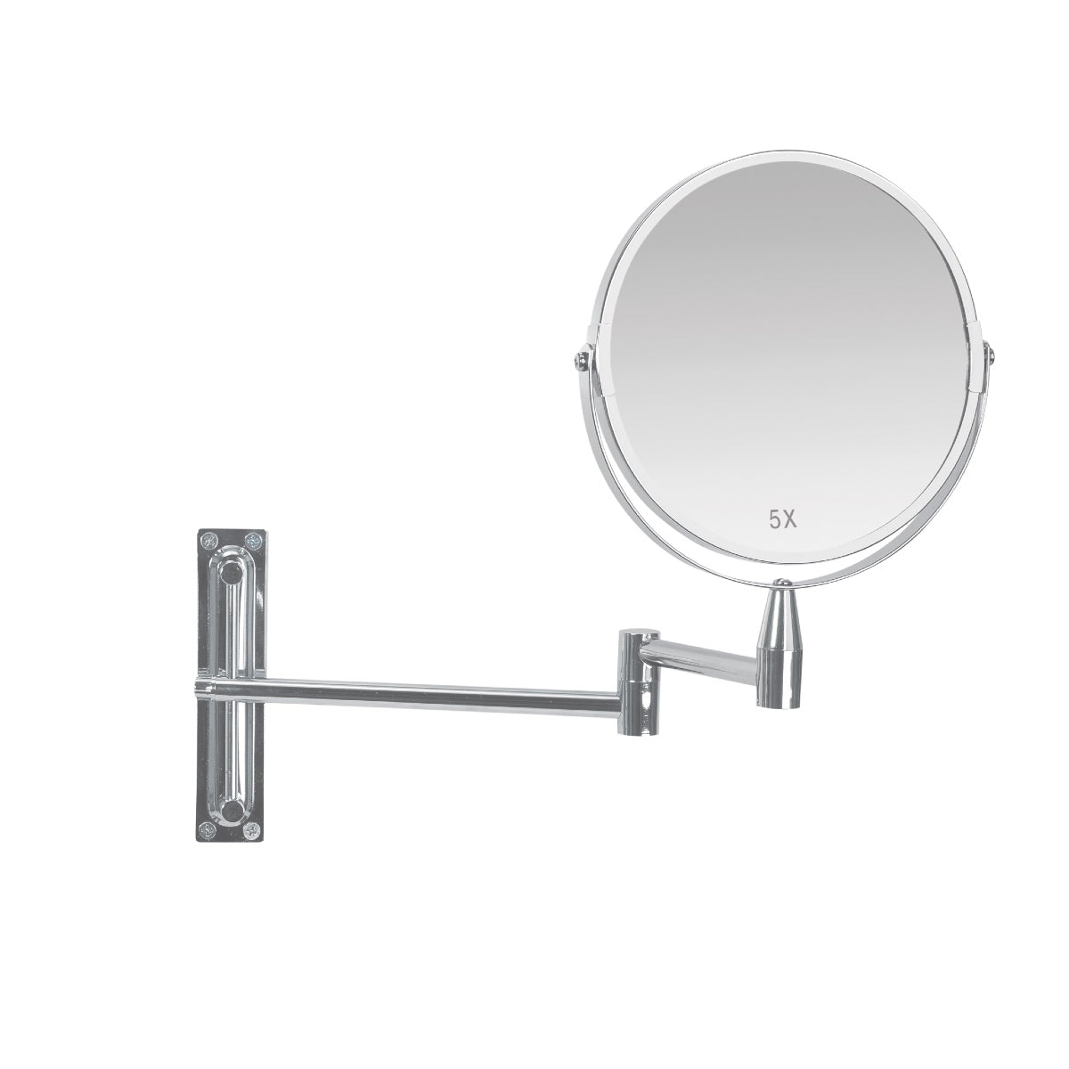 Andrea House Bain miroir grossissant métal extensible
