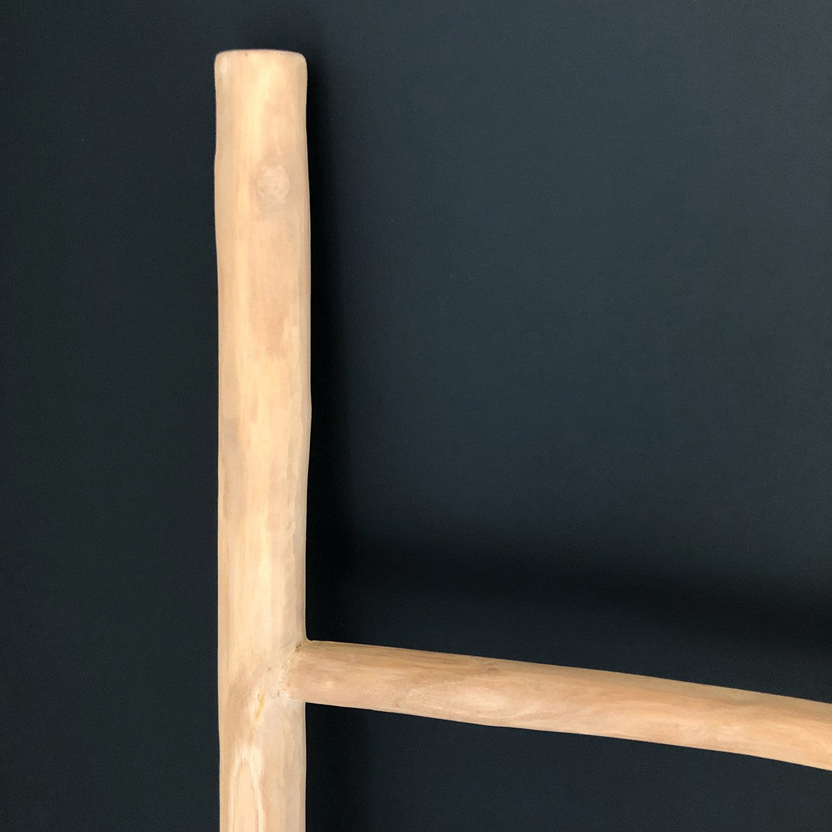 Berah Getah Clara échelle porte-serviettes teck 150 cm 4 niveaux