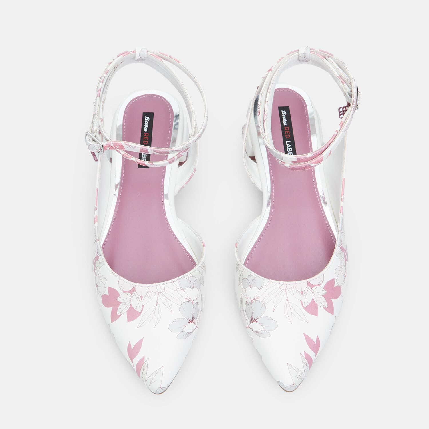 Bata Red Label ballerines slingback floral bride