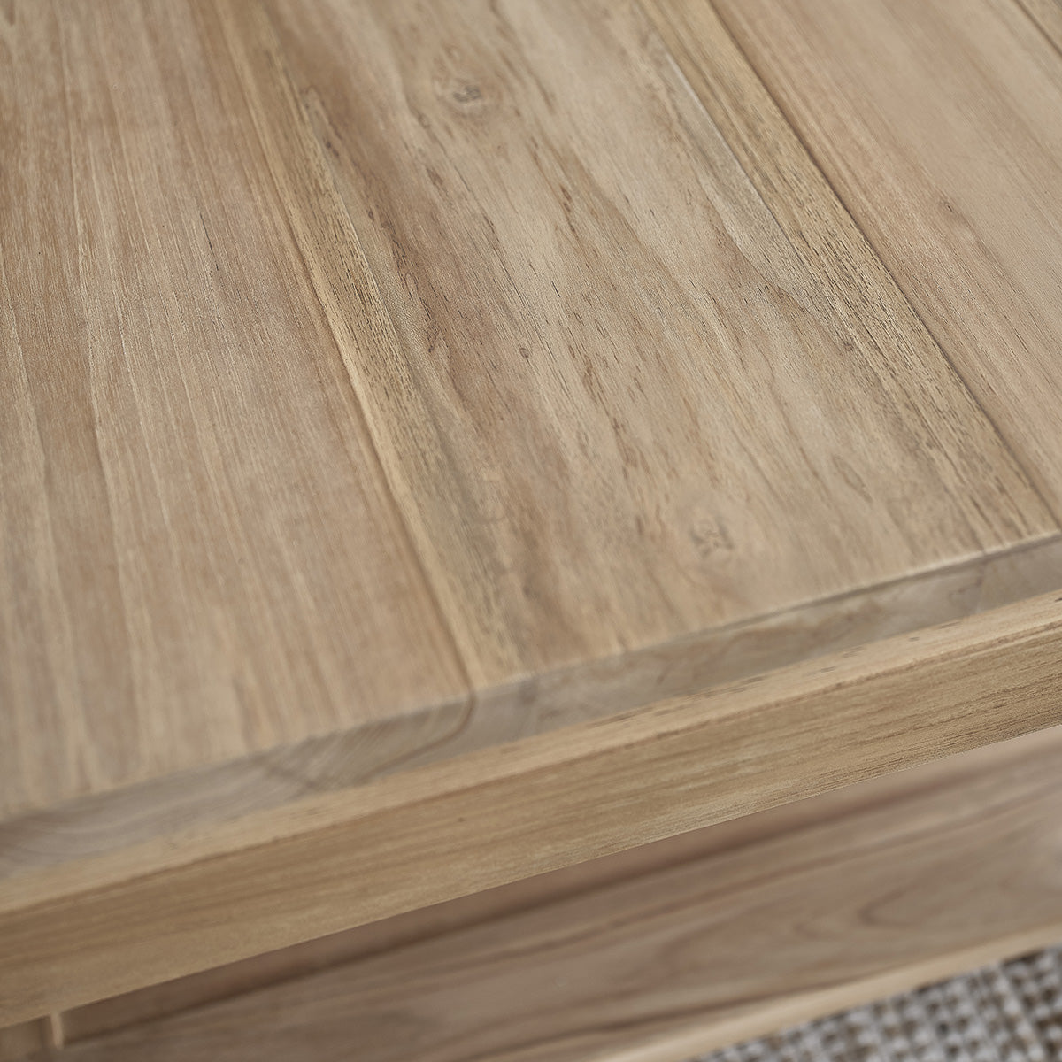 Berah Getah Boston table basse teck 80 cm carrée