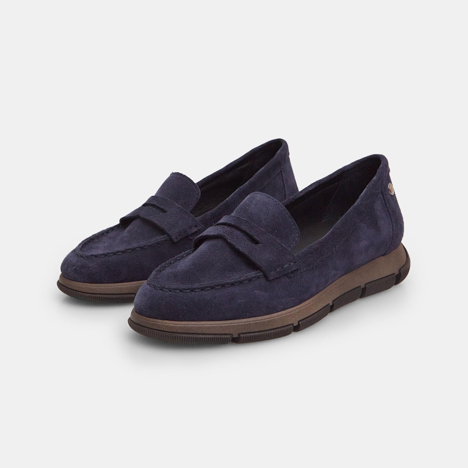 Bata Mocassins femme en daim mocassin confortable