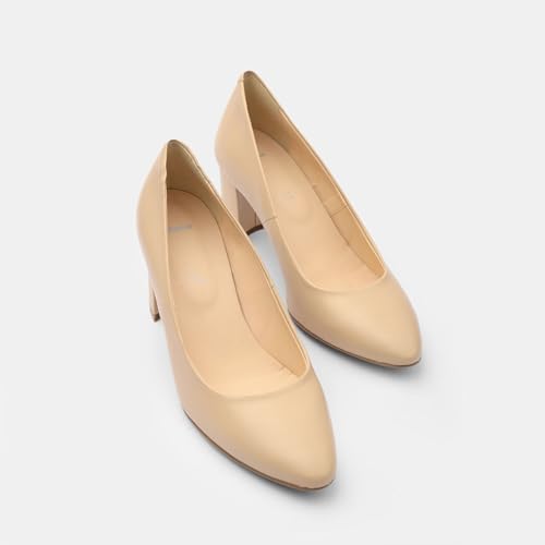 Bata escarpins cuir femme talon 7,5 cm habillés