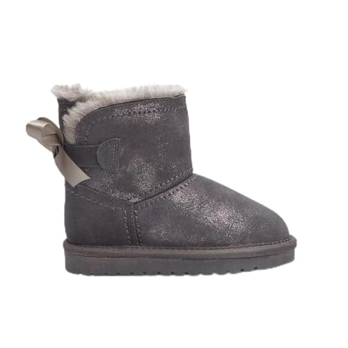 Bata Bottines bottines fille nœud cuir 25 EU fourrée