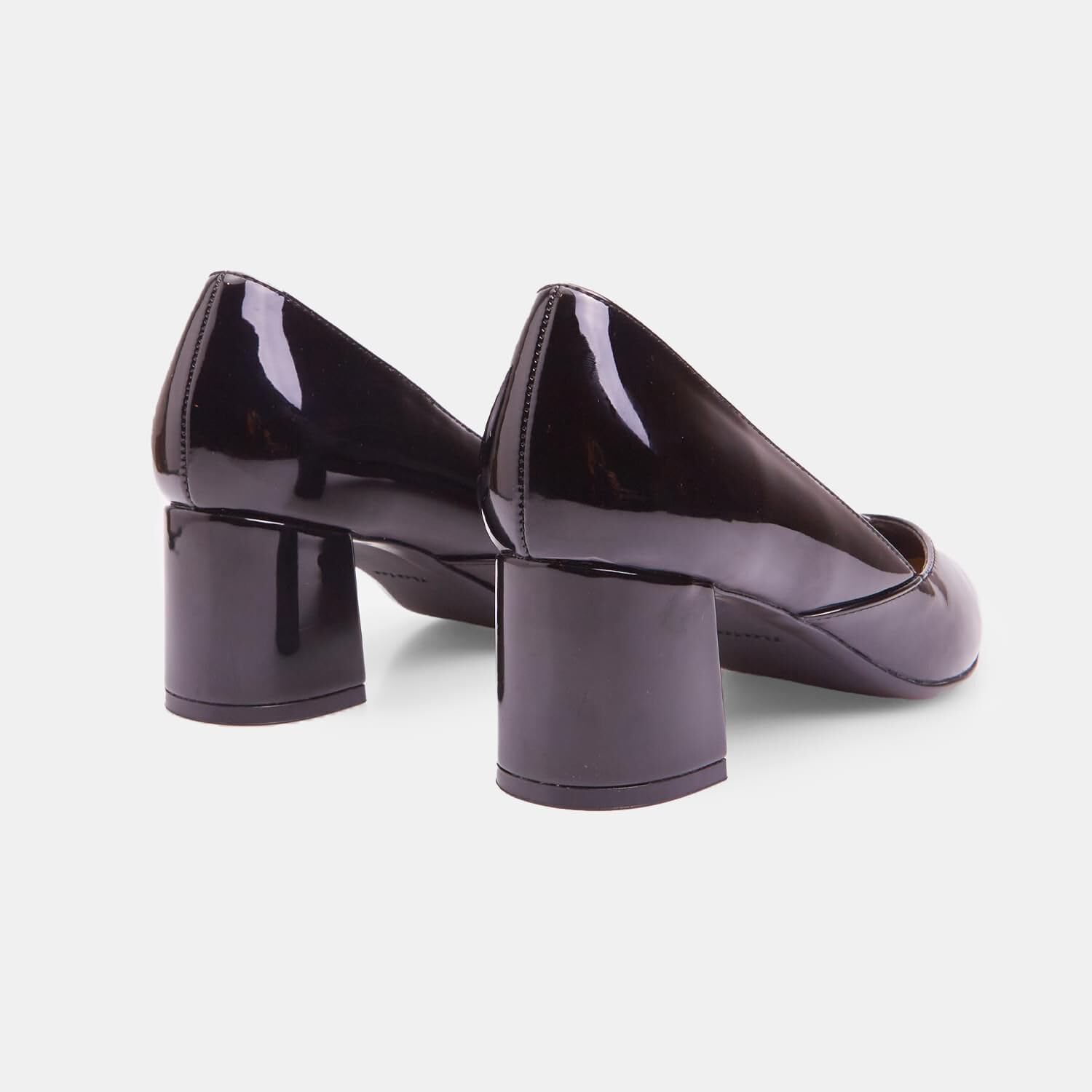 Bata Escarpins vernis femme à talons brillants