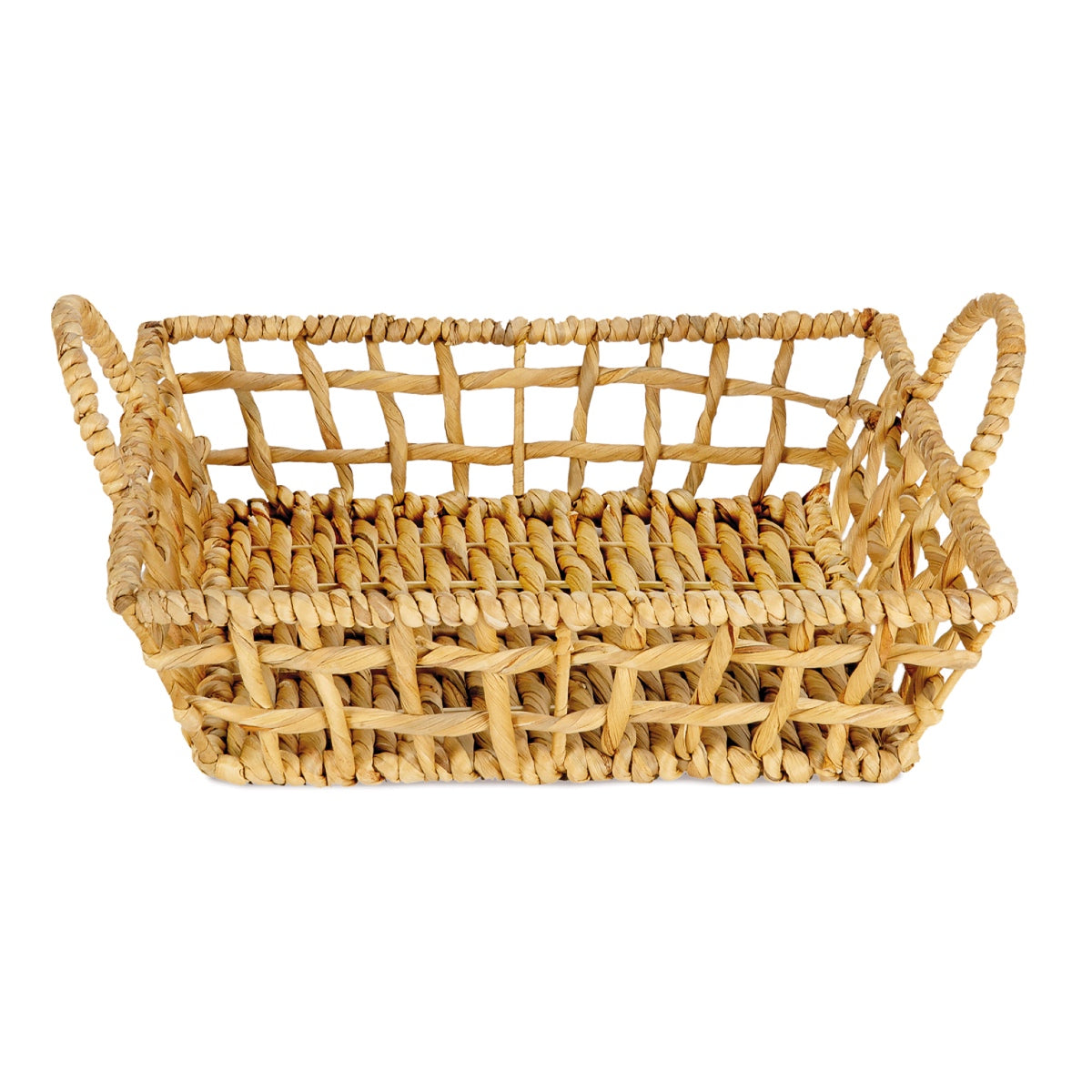 Andrea House plateau anses fibre beige tressé