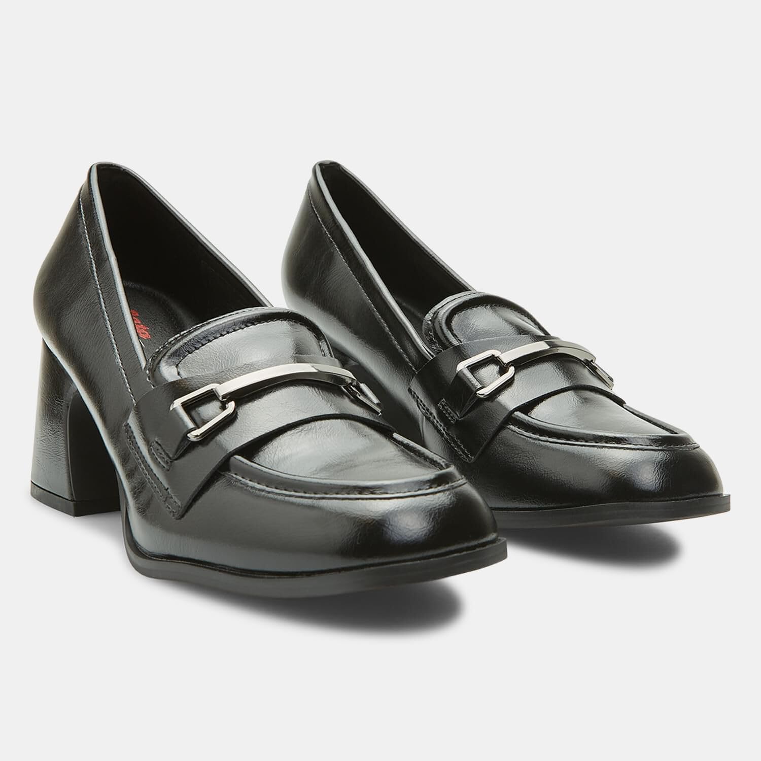 Bata mocassins femme talon urbain confort