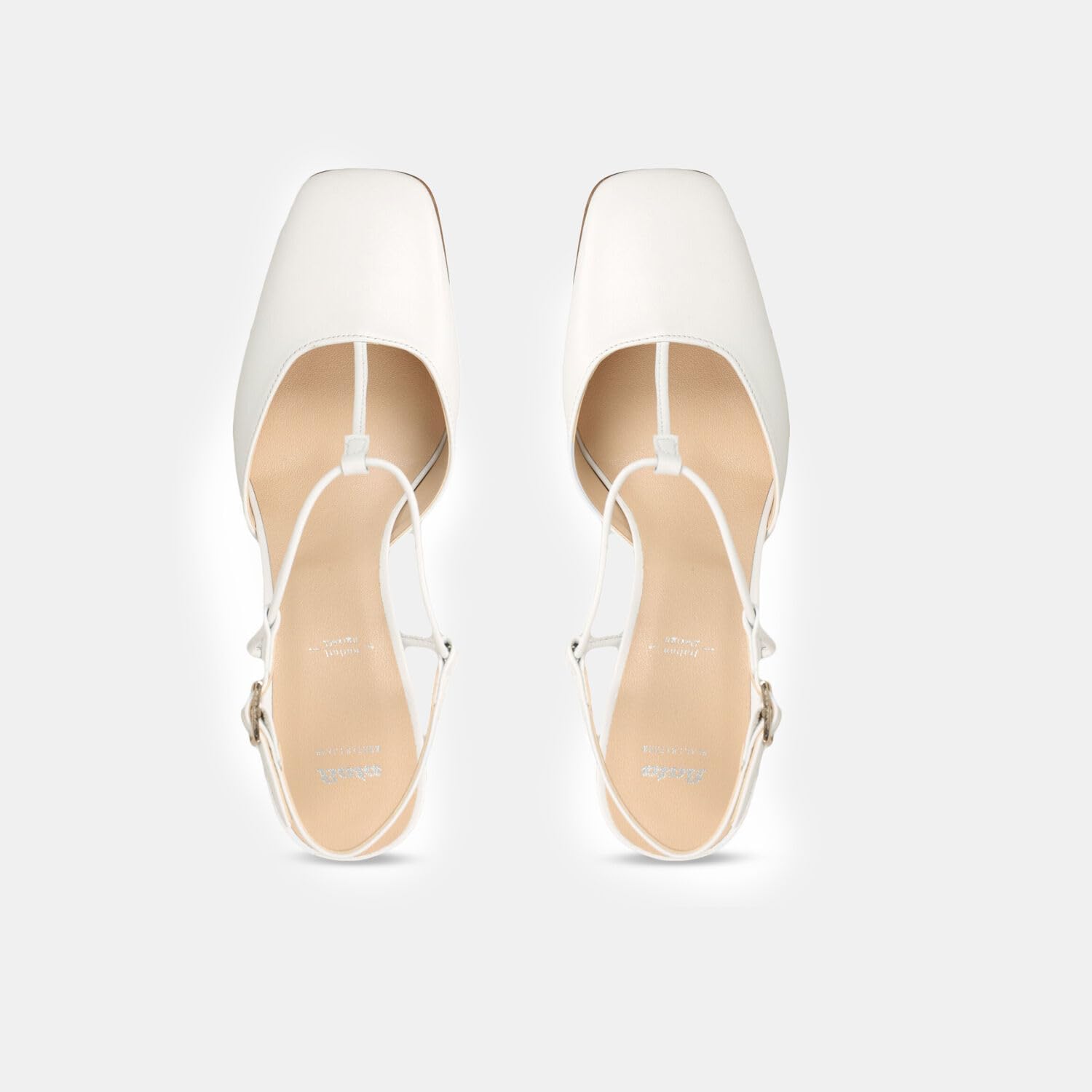 Bata slingback femme cuir à talons