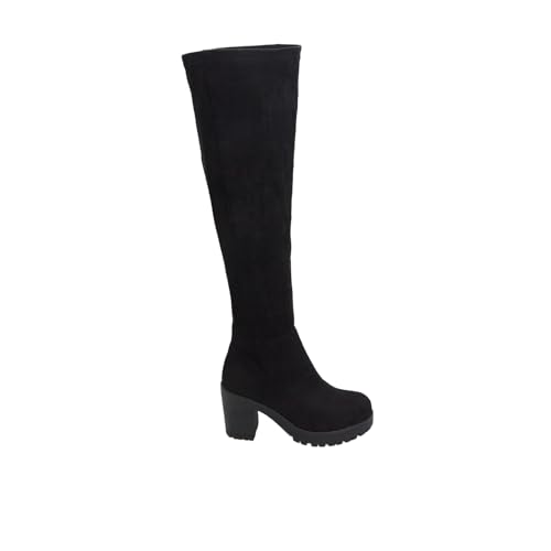 Bata Bottes femme à talon large confort