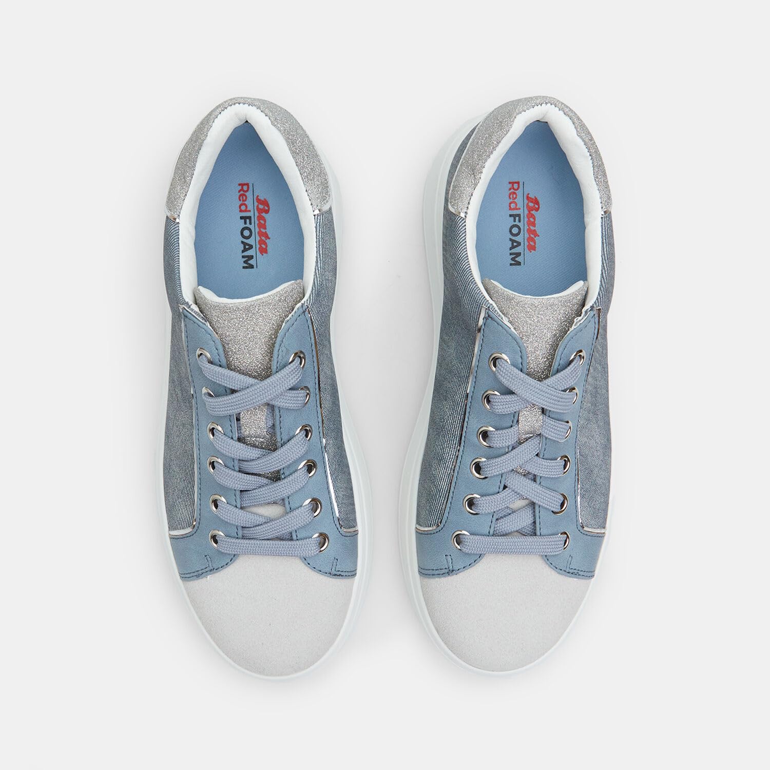 Bata Sneakers baskets femme plateforme 3 cm confort