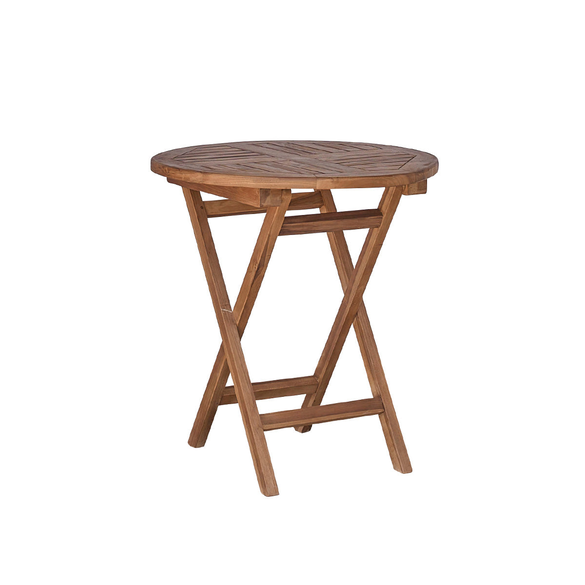 Berah Getah Bali table de jardin ronde teck 4 personnes