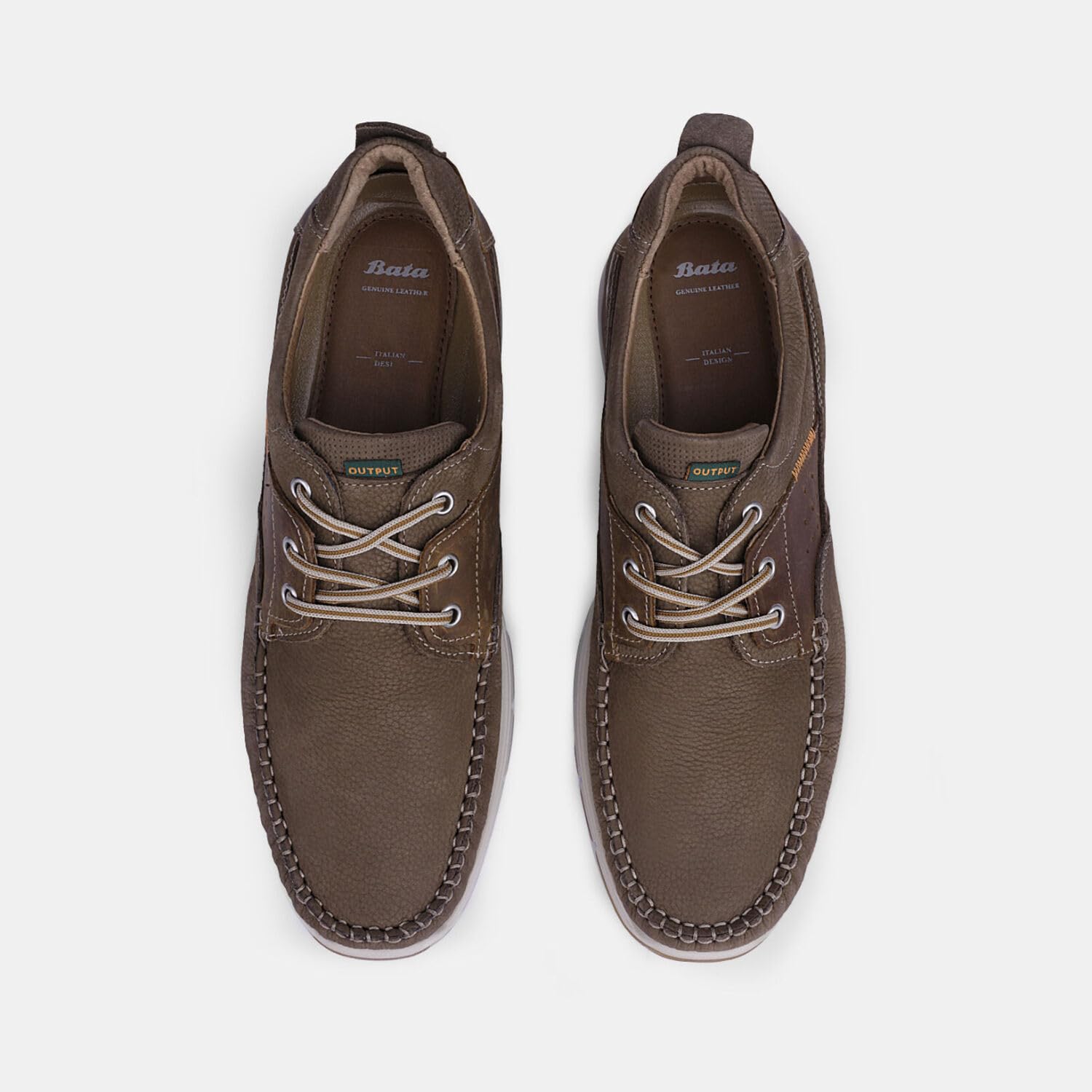 Bata chaussures homme lacets nubuck confort ville