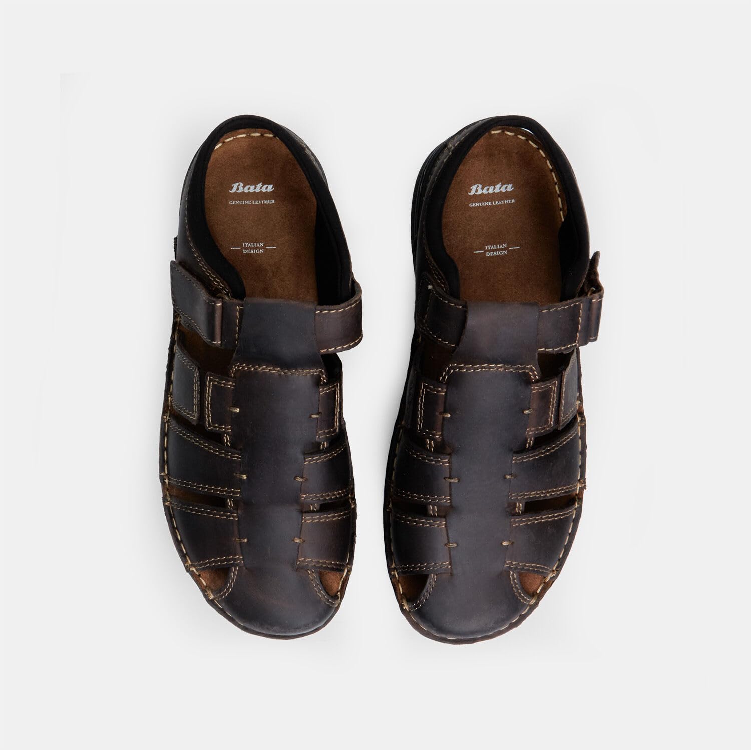 Bata Sandales homme nubuck été confort