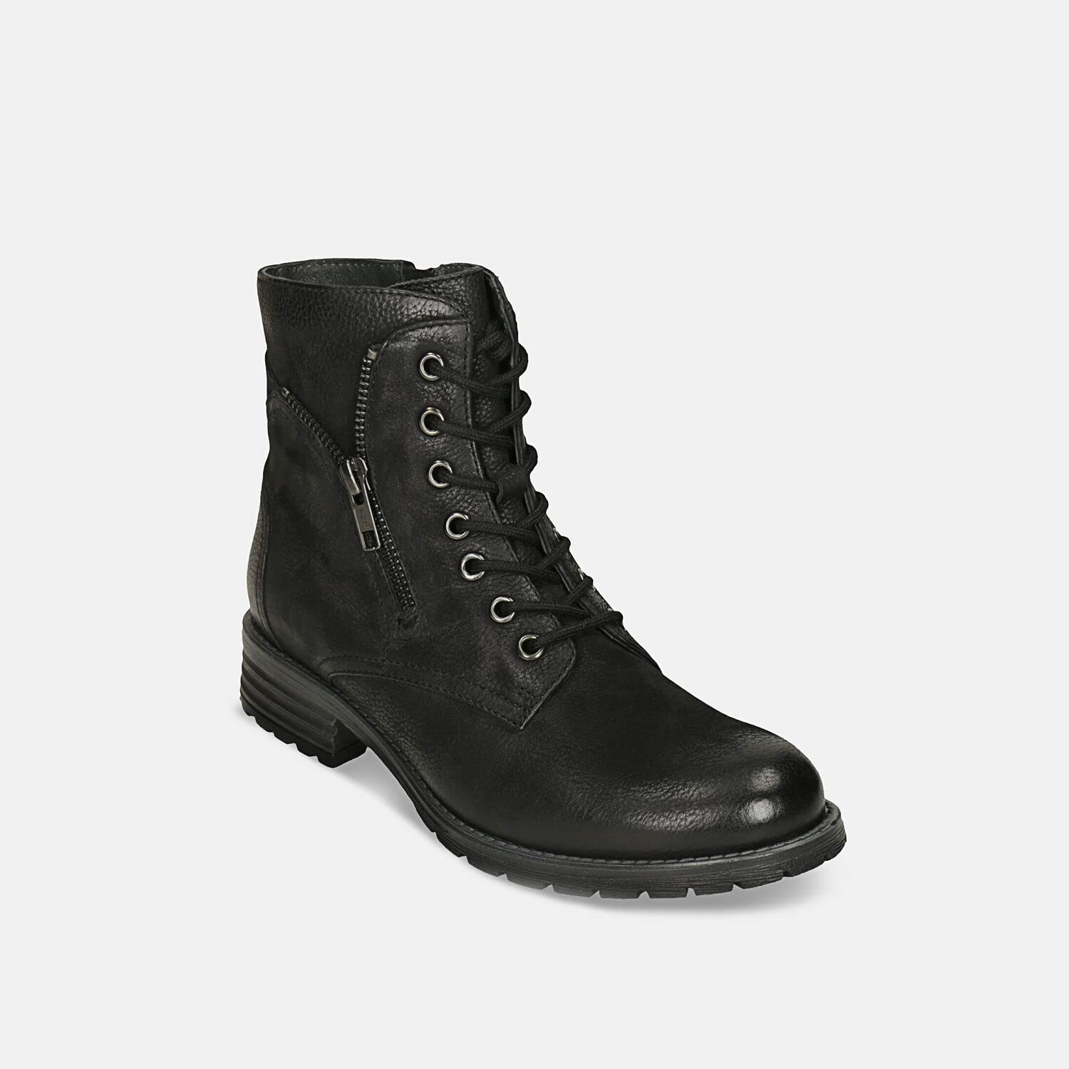 Bata Bottines femme cuir lacets et zip