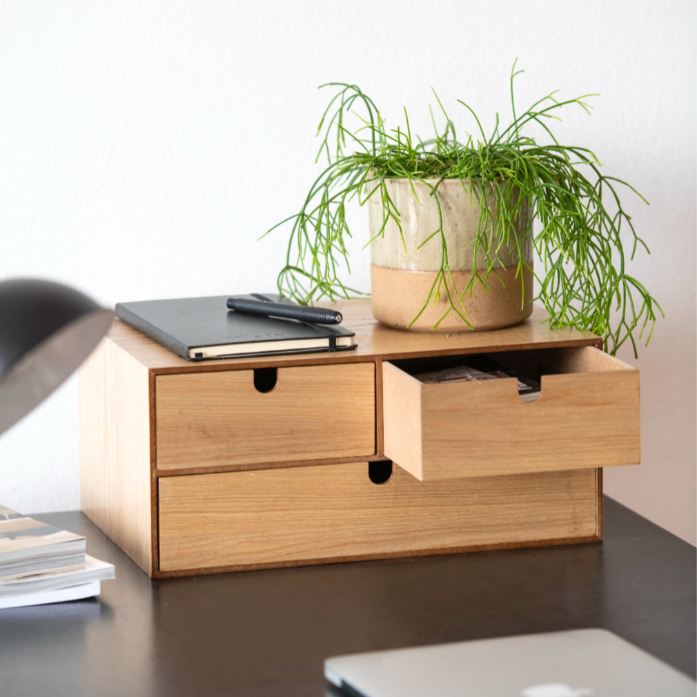 Andrea House organiseur bureau bois