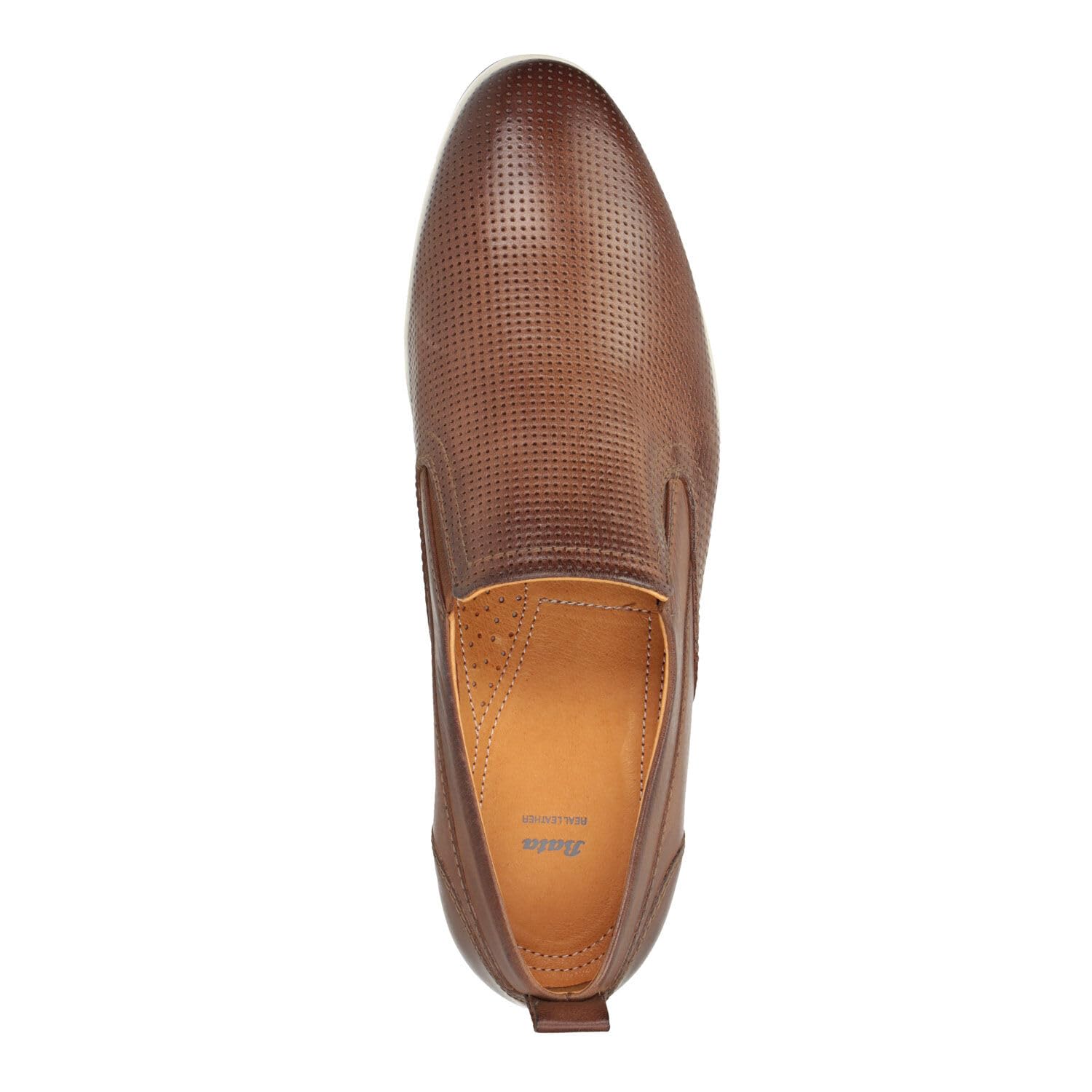 Bata Mocassins cuir homme chaussure ville élégante