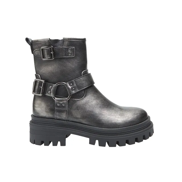 Bata Bottes Femme Semelle Track Bottes Plates Confort