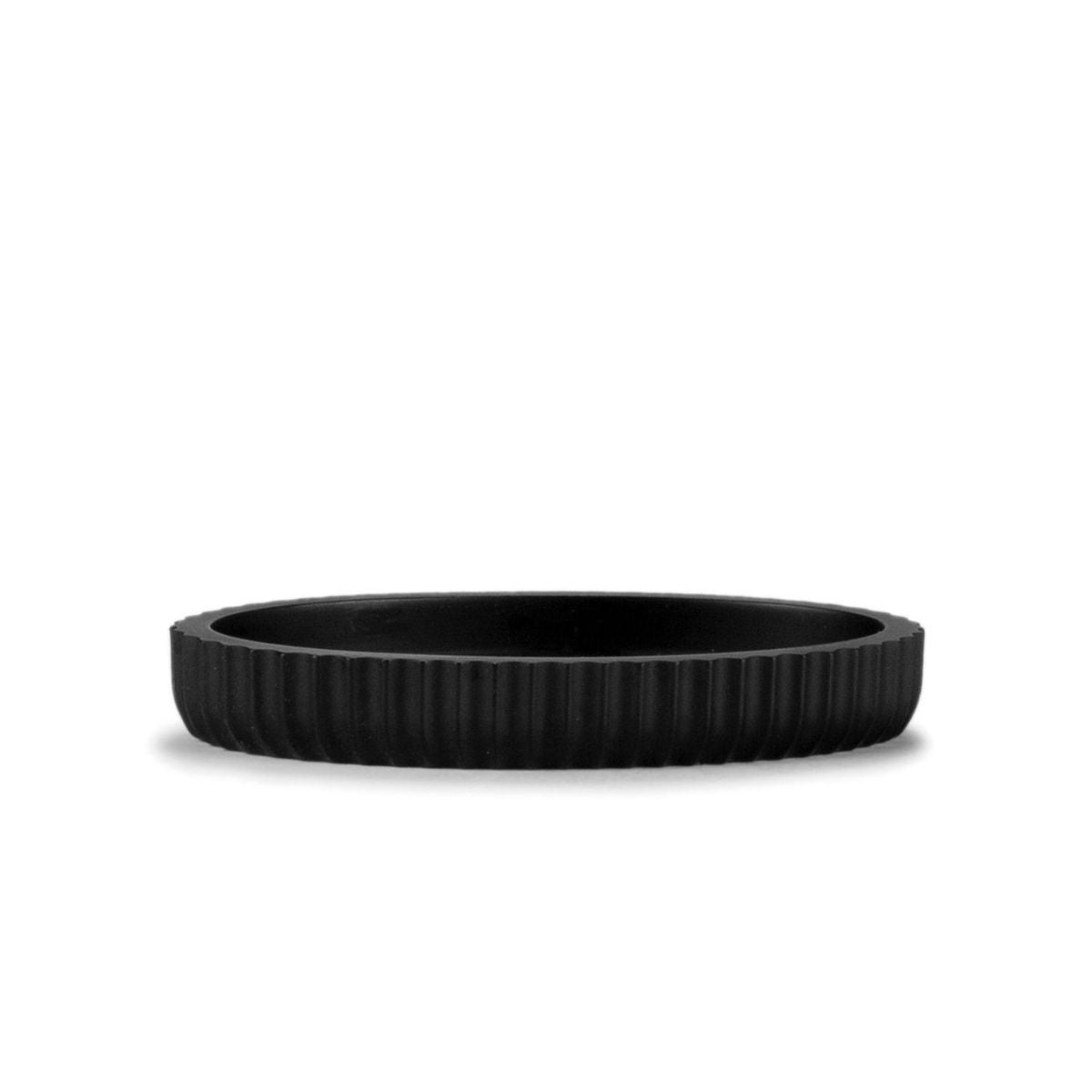 Andrea House Baño porte-savon noir mat résine
