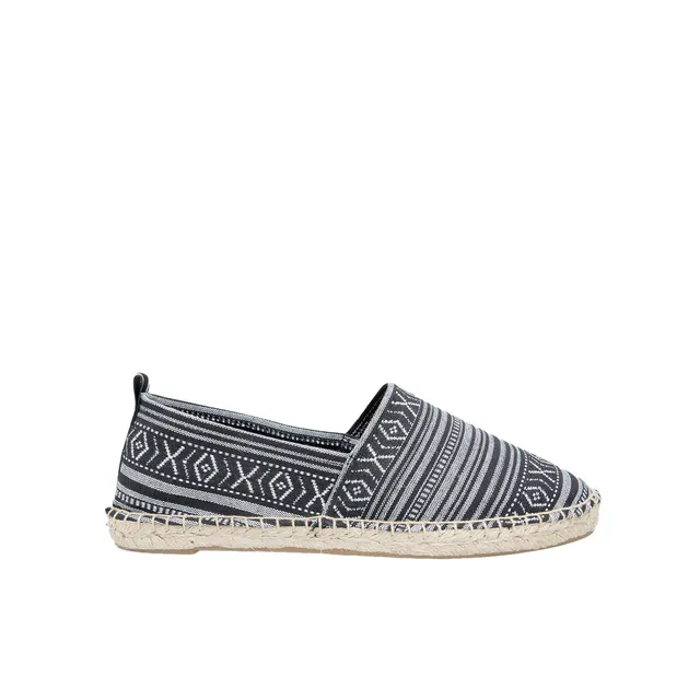 Bata Espadrilles Homme Toile Marron Motifs
