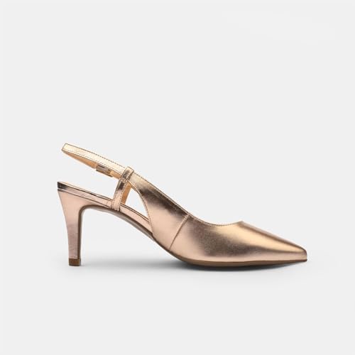 Bata Slingback cuir femme talon 9 cm