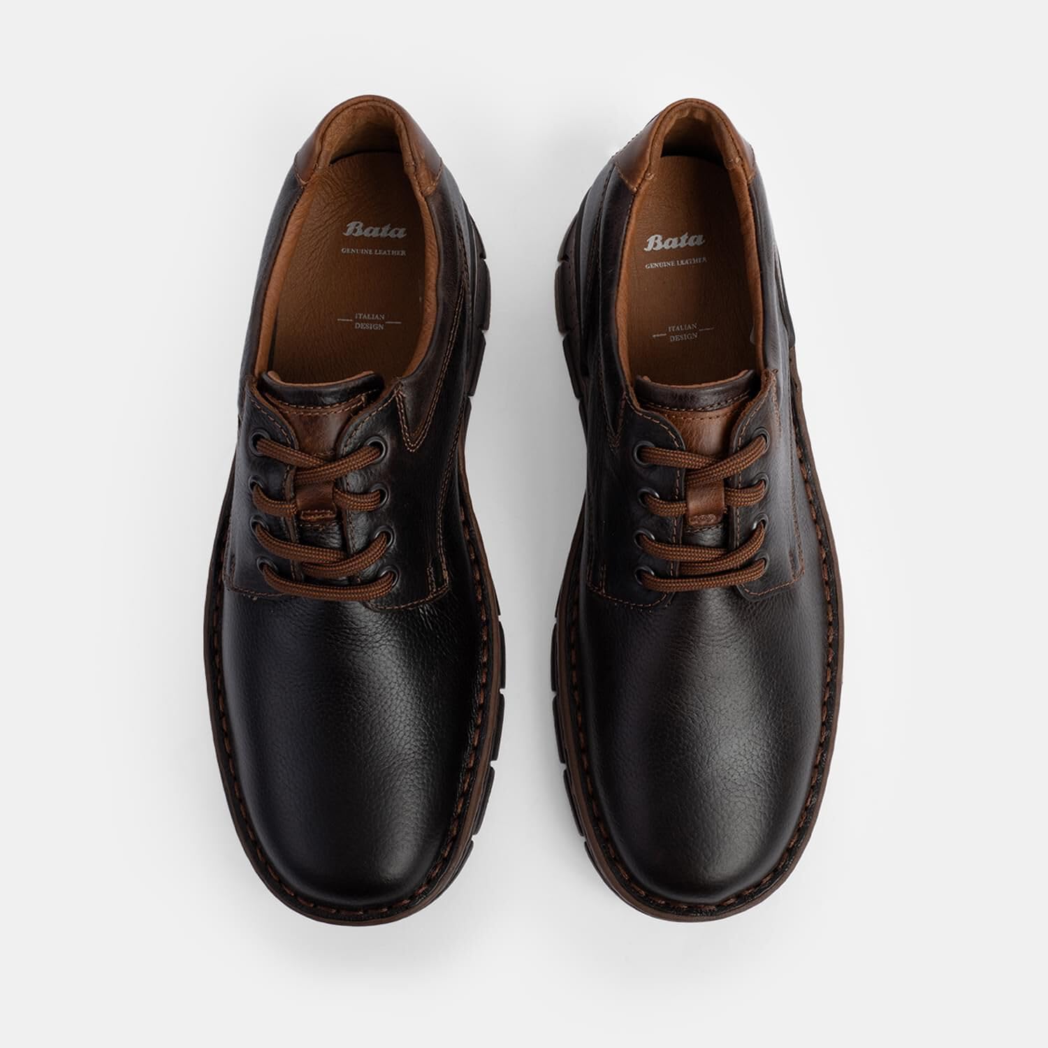 Bata Derby nubuck homme lacets ville