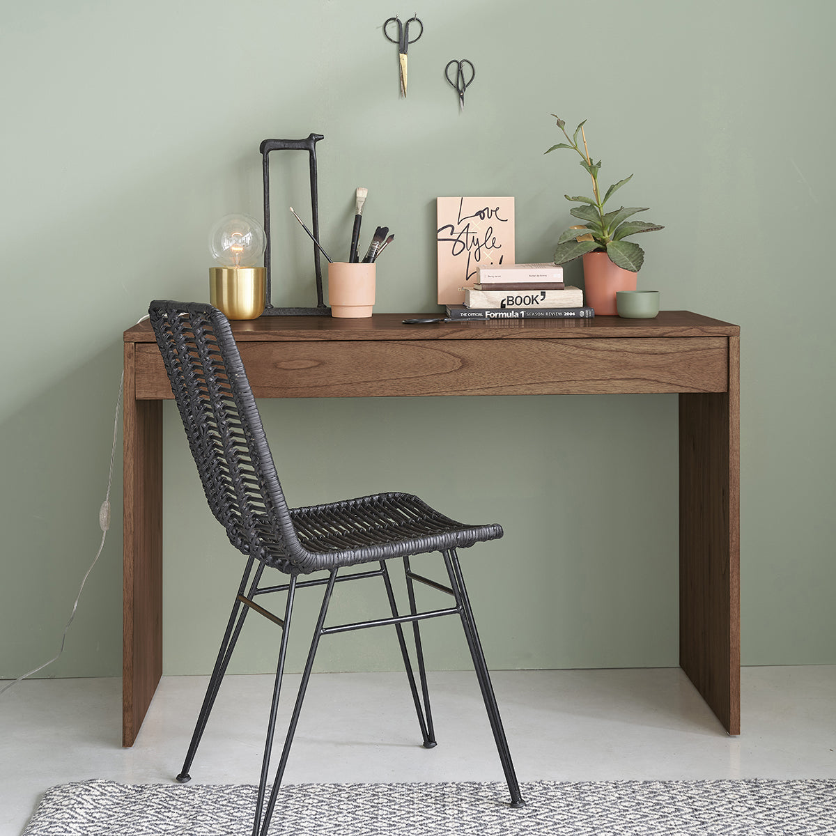 Berah Getah Milo console mindi noyer 120 cm