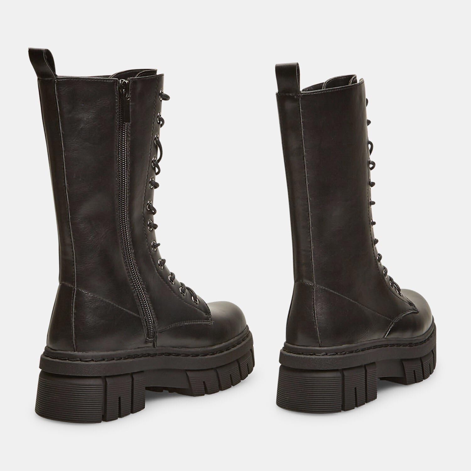 Bata Boots femme montantes effet cuir - bottes hiver