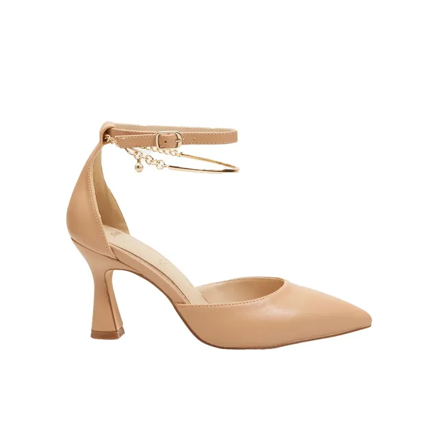 Bata Talons escarpins femme talon midi cheville