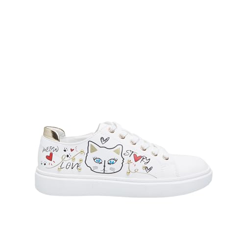 Bata Sneakers fille à motifs basket confortable