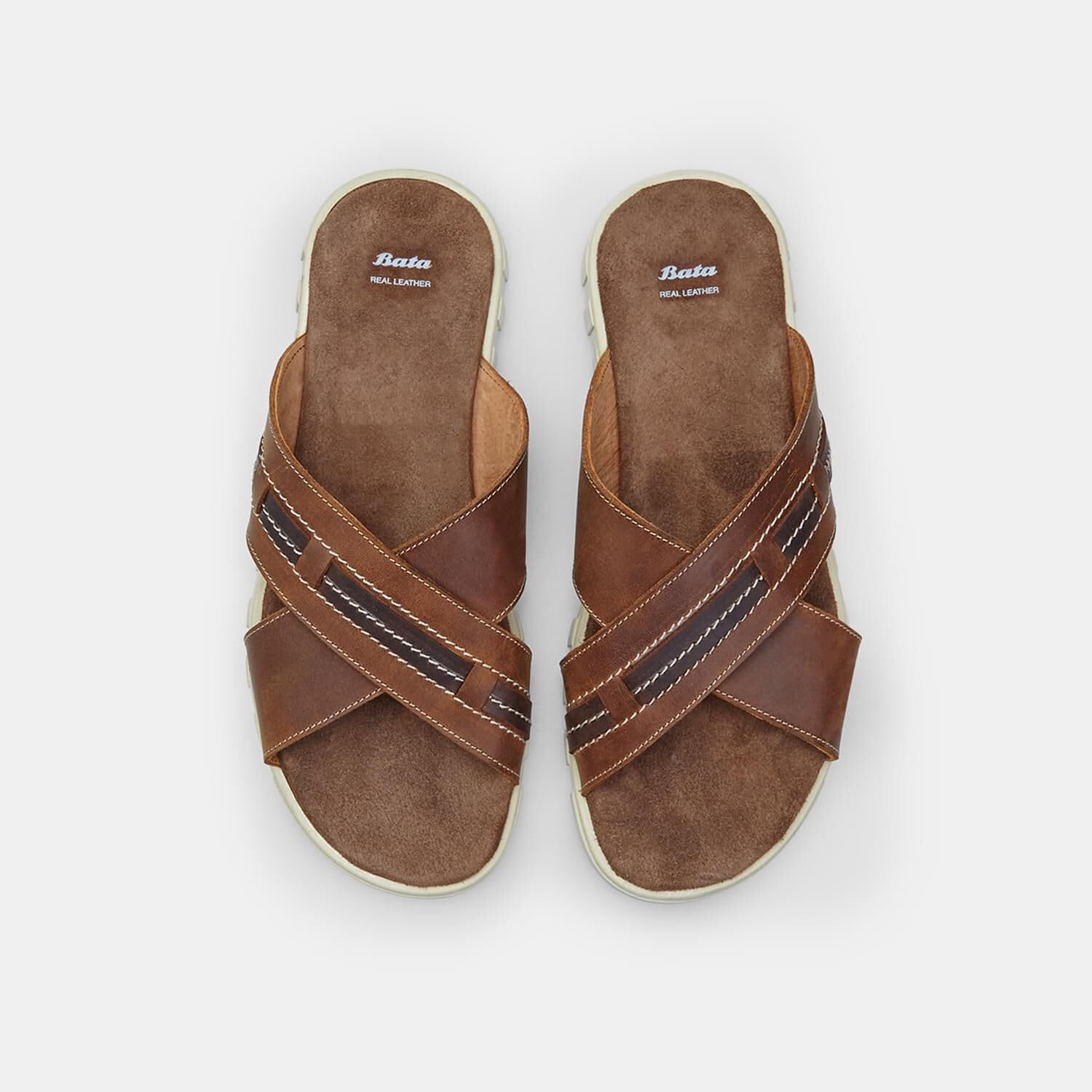 Bata Sandales d'été sandales homme légères confortables