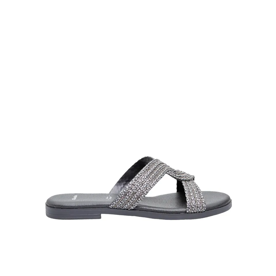 Bata Mule Bandes Entrelacées Femme
