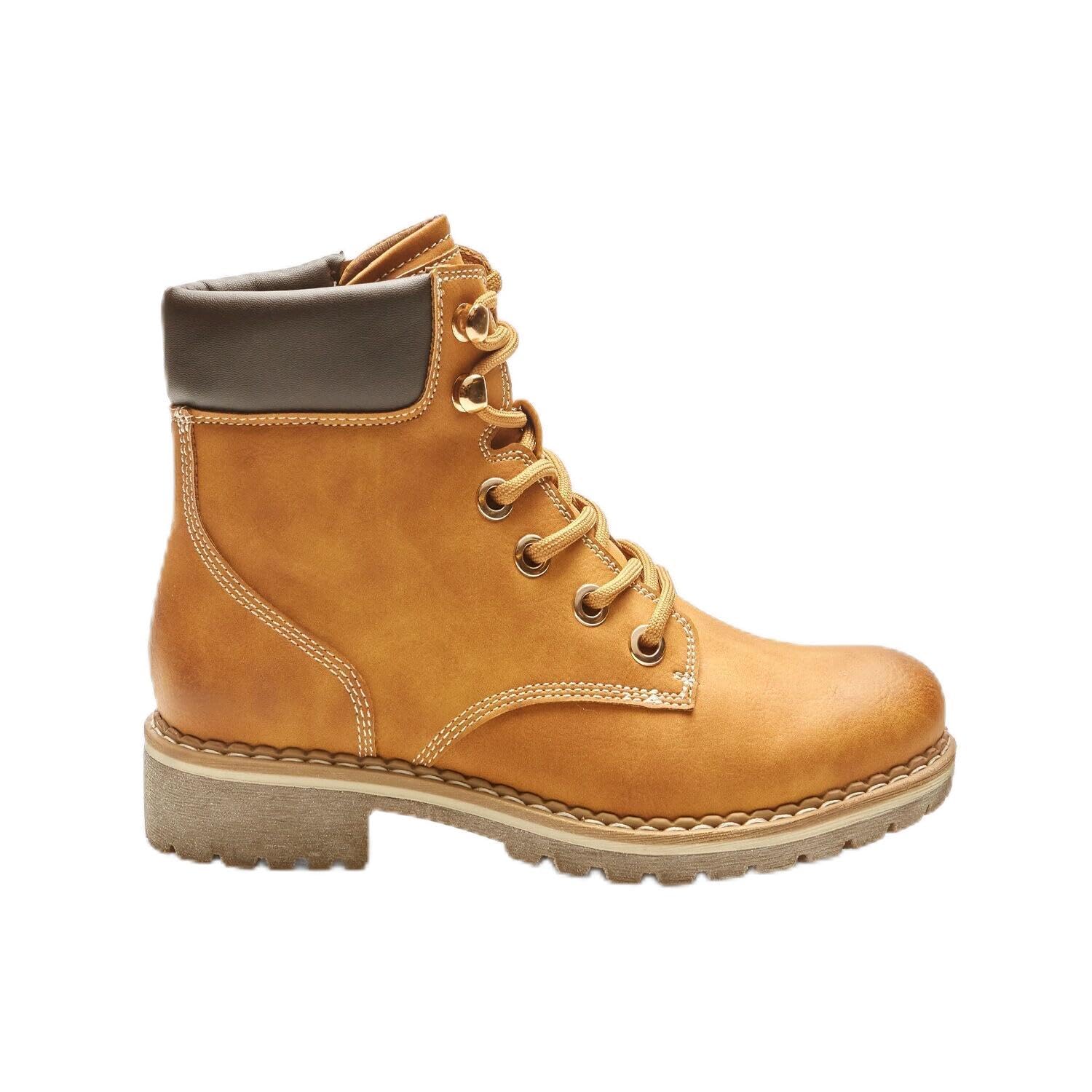 Bata bottines femme effet cuir ville élégantes