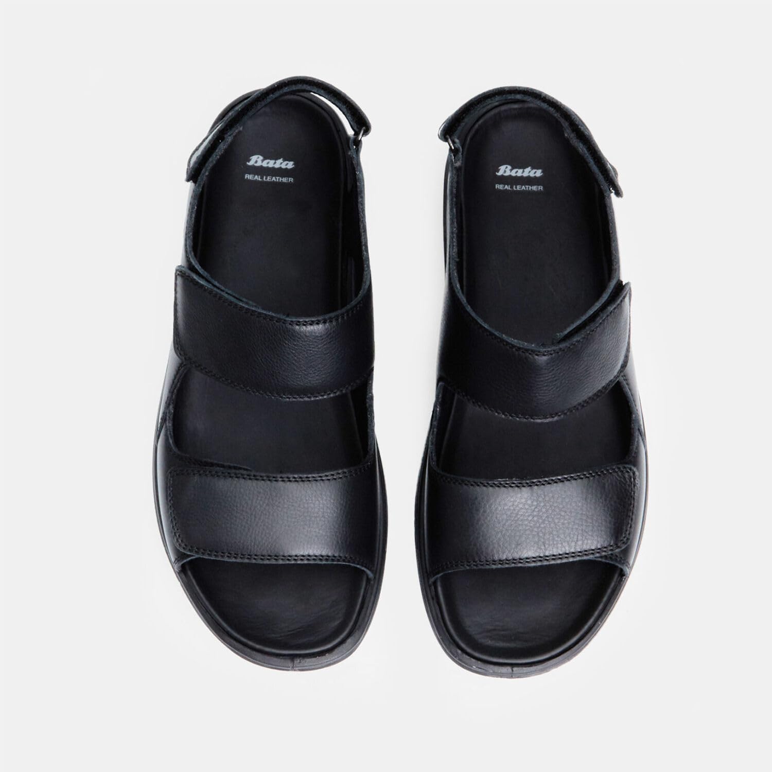Bata sandales homme cuir élégantes confortables