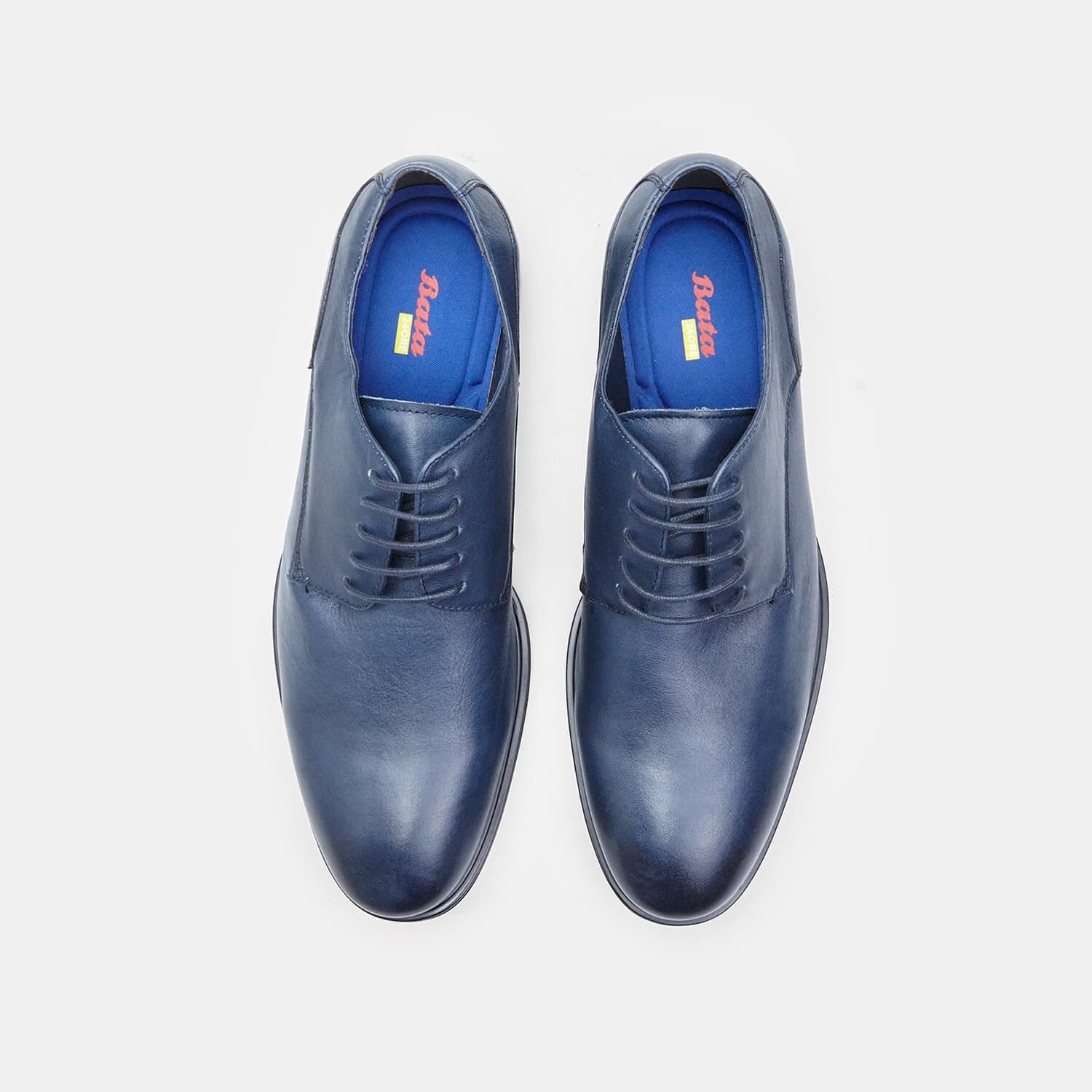 Bata 24H Derbies homme cuir noir confort